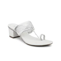 Inc 5 Ethnic Braided Block Heels-picture-15