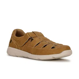 Bata Men Tan Shoe-Style Sandals-image-77