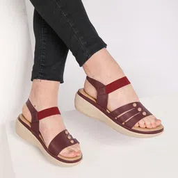 Shezone Wedge Sandals-17