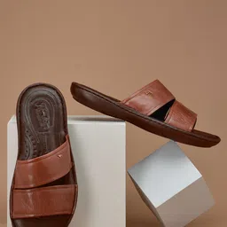 Florsheim Men Textured Leather Comfort Sandals-picture-23