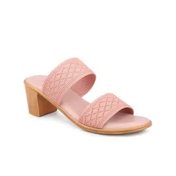 Inc 5 Textured Open Toe Block Heels-picture-7