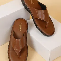 Teakwood Leathers Men Leather Comfort Sandals-picture-30