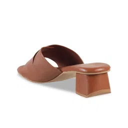 Metro Open Toe Block Heels image 5