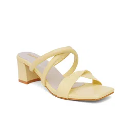 FABBHUE Strappy Open Toe Block Heels image 2