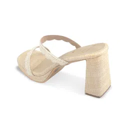 Bowtoes Open Toe Block Heels image 2