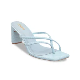 Chere Textured Strappy Block Heels image 5