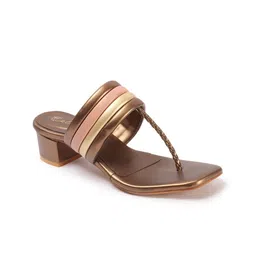 Picktoes Striped Block Heels image 4