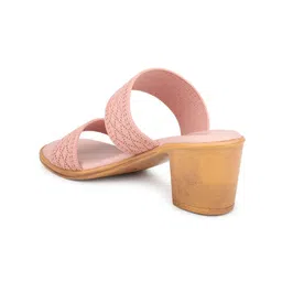 Inc 5 Textured Open Toe Block Heels image 5