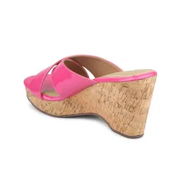 Inc 5 Cross Strap Open Toe Platform Heels image 4