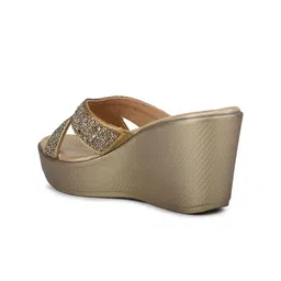 Inc 5 Embellished Open Toe Wedge Heels image 4