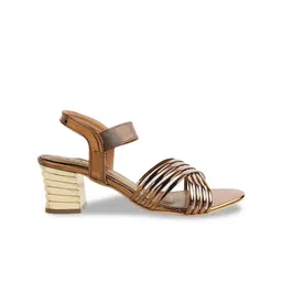Mochi Strappy Open Toe Block Heels image 3
