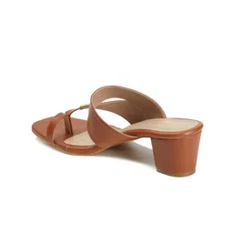 ICONICS Embellished One Toe Block Heels image 3