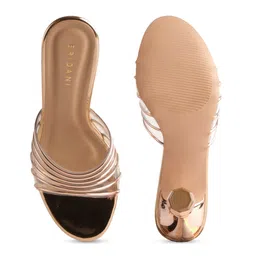 ERIDANI Open Toe Block Heels image 2