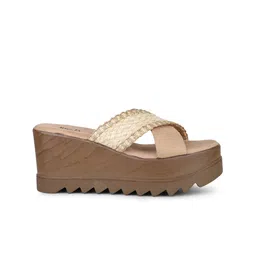 Inc 5 Textured Open Toe Wedges image 3