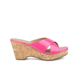 Inc 5 Cross Strap Open Toe Platform Heels image 3