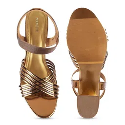 Mochi Strappy Open Toe Block Heels image 2