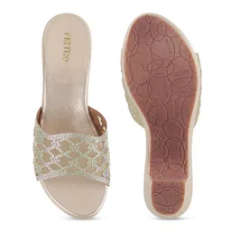 Metro Embellished Platform Heels image 2