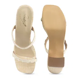 Bowtoes Open Toe Block Heels image 3