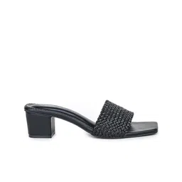 Shezone Textured Block Heels image 4