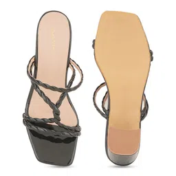 HEELSNFEELS Open Toe Block Heels image 5
