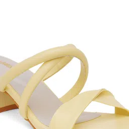 FABBHUE Strappy Open Toe Block Heels image 5