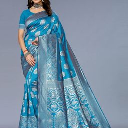 Varanga Woven Design Zari Banarasi Saree-picture-18