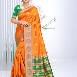Mitera Woven Design Zari Banarasi Saree-picture-48