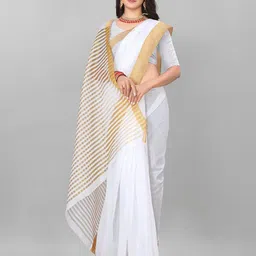 MAGNEITTA Organza Banarasi Saree-picture-30