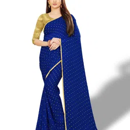Rhey Geometric Printed Zari Festive Saree-picture-49