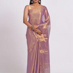 TEEJH Solid Tissue Saree-picture-45