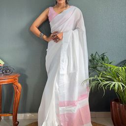 Mitera Woven Design Ready to Wear Saree-31
