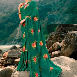 VAIRAGEE Floral Printed Saree-picture-43