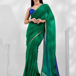 Kalista Gotta Patti Embellished Pure Georgette Saree-28