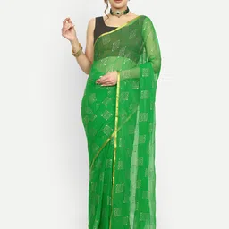 Rhey Ethnic Motifs Zari  Fusion Saree-picture-43