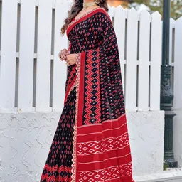 Anouk Ethnic Motifs Pure Cotton Saree-image-79