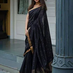 KALINI Woven Design Silk Cotton Saree-40