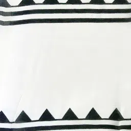 JAIPURI BLOCK PRINT Checked Pure Cotton Saree image 4