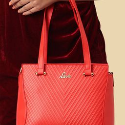 Lavie Alcott Women Orange Large Satchel-16