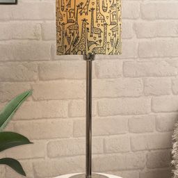 Homesake Beige Table Lamp with Shade-42