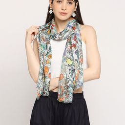 Cloth Haus India Women Floral Printed Scarf-35