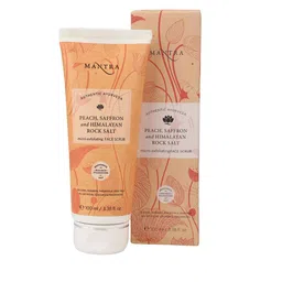 Mantra Herbal Men Peach Saffron & Himalayan Rock Salt Micro Exfoliating Face Scrub - 100ml-31