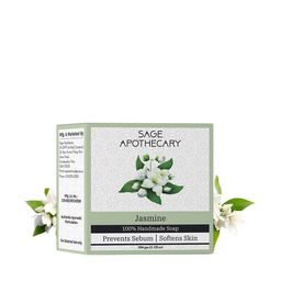 SAGE APOTHECARY White Jasmine Soap 100g-image-44