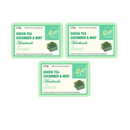 YNB YOURS NATURAL BUDDY Unisex Pack of 3 SLS & Paraben Free Soap-47