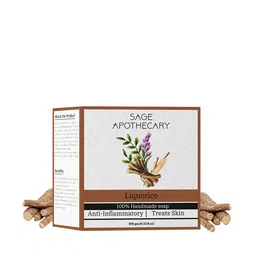 SAGE APOTHECARY Anti Inflammatory Liquorice Soap 100g-image-41