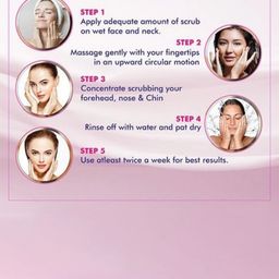 FEELHIGH Set of Neem & De-Tan Face Scrub - 500 ml Each image 2