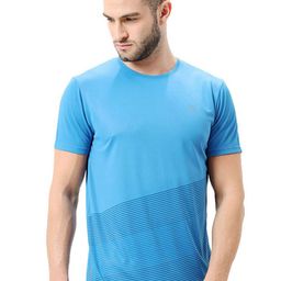 Shrey Striped Half Sleeve Round Neck Sports T-shirt-image-88
