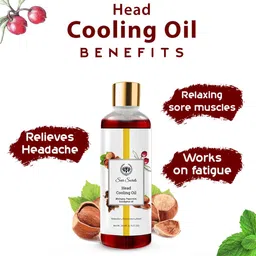 Seer Secrets Head Cooling Oil with Bhringraj & Peppermint 200 ml image 3