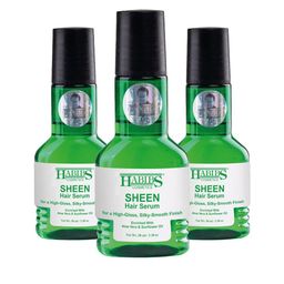 HABIBS Sheen Set of 3 Hair Serum For Silky Smooth Finish - 50ml Each-1