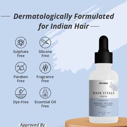Nirvasa 2-Pcs Hair Vitals Serum For Hairfall Control - 50ml Each image 2