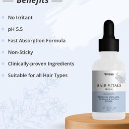 Nirvasa 2-Pcs Hair Vitals Serum For Hairfall Control - 50ml Each image 4